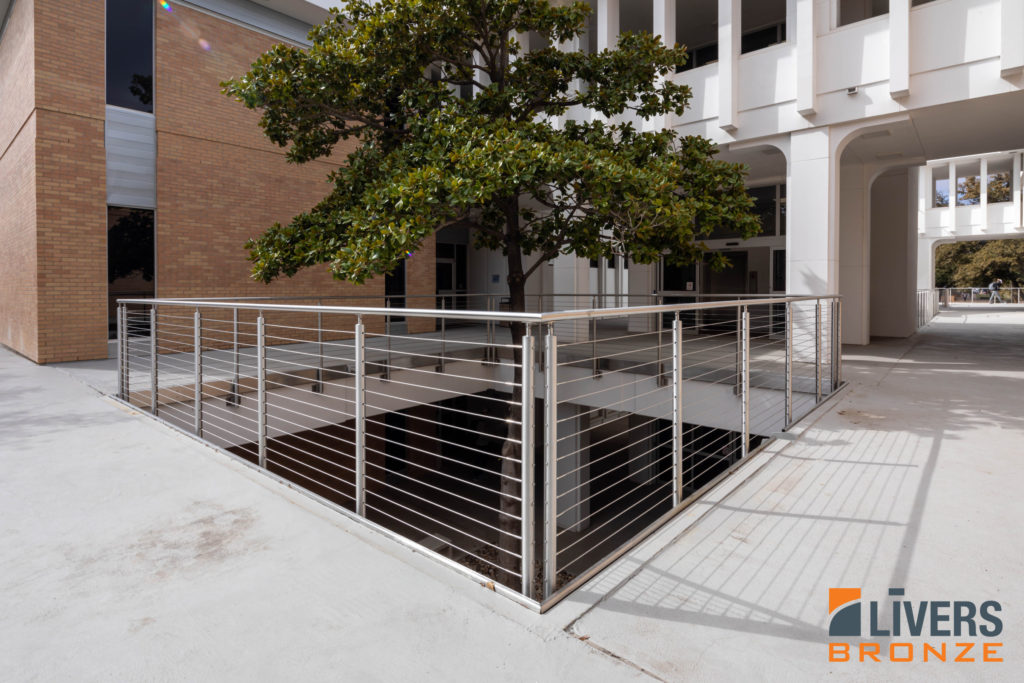 Mirage with cable materials commercial handrail 