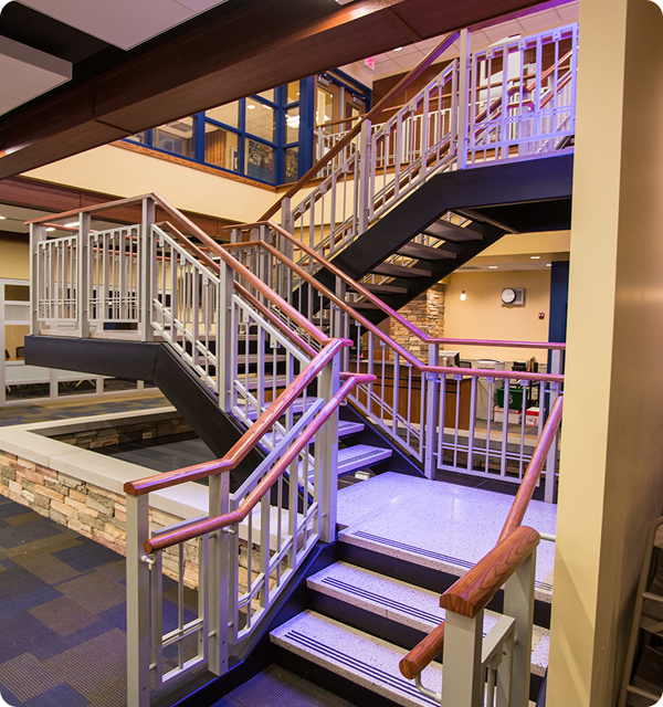 Panel Rail decorative infill railing by Livers Bronze